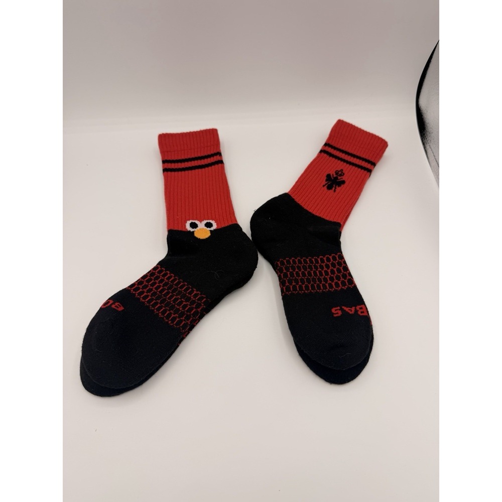 Bombas x Sesame Street Limited Edition "Elmo" Crew Socks (2-Pair Set)